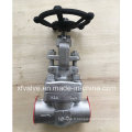 API602 Acier inoxydable forgé ou Acier inoxydable Thread Globe Valve